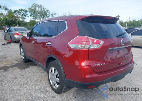 2015 Nissan Rogue S from USA, damaged, VIN KNMAT2MT5FP574198